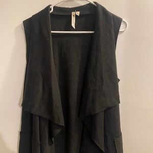 Cable & Gauge plush fashion vest sz M